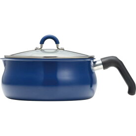 和平フレイズ 鍋みたいなフライパン マルチパン L ネイビー 1台7役 焼く 炒める 揚げる 煮る 炊く 茹でる 沸かす IH/ガス対応 トゥーメイ RB-2571