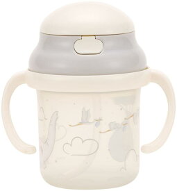 スケーター(Skater) ベビー ストローホッパー 両手マグ 230ml ディズニー ダンボ 対象8か月頃から ワンプッシュ シリコンストロー KSH2-A