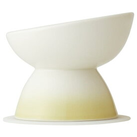 スケーター (skater) 小型犬用 食器 陶磁器製 ペット餌入れ マット付 マット付 アイボリー CHOB2