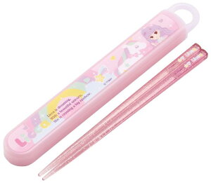 スケーター(Skater) 子供用 箸 箸箱セット 16.5cm 子供用 お弁当用 抗菌加工 男の子 女の子 開けやすいスライド式 日本製 リカちゃん 23 女の子 ABS2AMAG