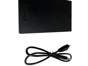 �o�b�t�@���[ �|�[�^�u��HDD 2TB USB3.1(Gen.1) �X�^���_�[�h���f�� �u���b�N HD-PCG2.0U3-GBA