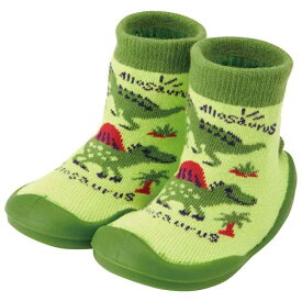スケーター(Skater) ソックス シューズ XS 11.3cm 対象6-8ヵ月 ベビー 靴 赤ちゃん ディノサウルス ピクチャーブック ギフトボックス BSSHL1G-A