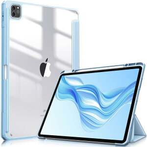 Fintie iPad Pro 12.9 �P�[�X 2022/ 2021/ 2020/2018 12.9�C���` �����o�b�N�J�o�[ Apple Pencil ���[�\ Apple Pencil 2 ���C�����X�[�d�Ή� �O�܃X�^���h �X���[�v�@�\ �y�� ���^