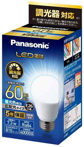 �p�i�\�j�b�N LED�d�� �������a26mm �d��60�`���� �����F����(7.3W) ��ʓd�� �L�z���^�C�v ������Ή� �����Ή� LDA7DGDSK6