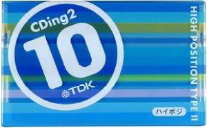 TDK �I�[�f�B�I�J�Z�b�g�e�[�v(�n�C�|�W) CDing2 10�� [CD2-10U]