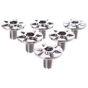 SHIMANO(�V�}�m) SPD-SL �y�ʃ^�C�v �N���[�g�{���g �m�[�}�� M5×8mm 6���� (�{���g�̂�) YL8898050