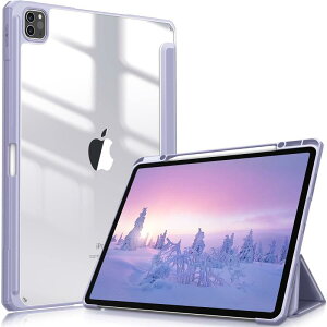 Fintie iPad Pro 12.9 �P�[�X 2022/ 2021/ 2020/2018 12.9�C���` �����o�b�N�J�o�[ Apple Pencil ���[�\ Apple Pencil 2 ���C�����X�[�d�Ή� �O�܃X�^���h �X���[�v�@�\ �y�� ���^