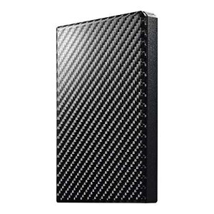 I-O DATA USB 3.1 Gen 1�Ή��|�[�^�u���n�[�h�f�B�X�N�u�����J�N�����v�J�[�{���u���b�N 500GB HDPT-UTS500K
