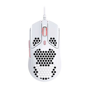 �n�C�p�[�G�b�N�X(HyperX) HyperX Pulsefire Haste�Q�[�~���O�}�E�X �Q�[�}�[���� ���y�ʘZ�p�V�F���f�U�C�� 60�O���� �z���C�g 4P5E4AA