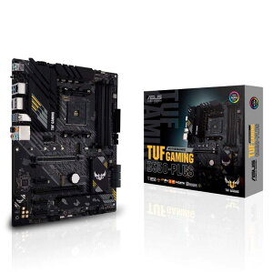 ASUS TUF GAMING B550-PLUS AMD Ryzen 5000�V���[�Y AM4 �Ή� B550 ���� ATX �}�U�[�{�[�h/�i