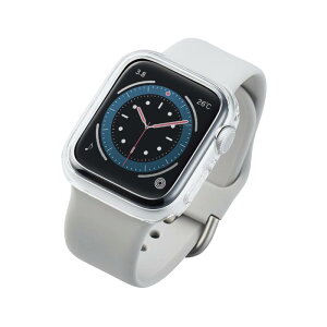 �G���R�� Apple Watch (�A�b�v���E�H�b�`) �P�[�X �o���p�[ 40mm [Apple Watch SE2 SE 6 5 4 �Ή�] �n�[�h �|���J�[�{�l�[�g �t�B�������p�� ���� �N���A AW-20SBPPCR