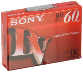ソニー ミニデジタルビデオカセット 1巻パック DVM60R3