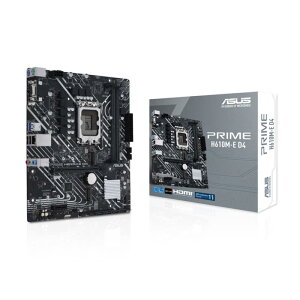 ASUS PRIME H610M-E D4 intel ��14�E13�E12���� CPU�Ή� LGA1700 H610 ���� DDR4 mATX �}�U�[�{�[�h/�i