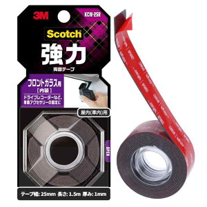3M �X�R�b�` ���͗��ʃe�[�v �t�����g�K���X�p �� 25mm×1.5m KCW-25R