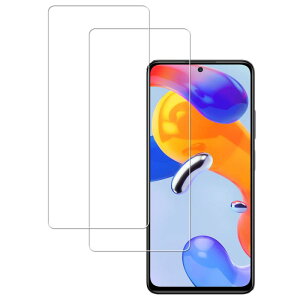 �y2���Z�b�g�zKPNS ���{�f�ސ� �����K���X Xiaomi Redmi Note 11 �p �K���X�t�B���� �J�o�[ �ی�t�B����
