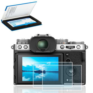 �y2���Z�b�g�zJJC �t���ی�t�B���� Fujifilm �x�m�t�C���� Fuji X-T5 XT5 �Ή� ���� �����K���X ���d�x9H ���ߗ�95���ȏ� ���� ���� ���w�� �����Y�N���X�t��