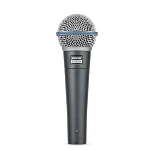 SHURE �V���A BETA 58A-J �_�C�i�~�b�N �{�[�J�� �}�C�N : �X�[�p�[�J�[�f�B�I�C�h �P��w���� XLR �L�� �v���d�l �m�C�Y�ጸ ���ϋv�� �� ���C�u ���^ �^�� ���R�[�f�B���O DTM ��^�}�C�N���z��