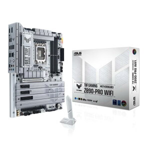 ASUS TUF GAMING Z890-PRO WIFI intel Core Ultra Processors (series 2) �Ή� LGA 1851 Z890 �`�b�v�Z�b�g���� DDR5 ATX �}�U�[�{�[�h/�i