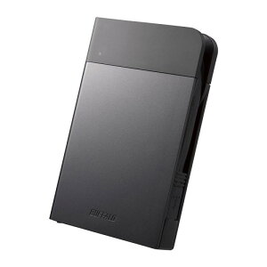 BUFFALO USB3.1(Gen1)�Ή� �ϏՌ��|�[�^�u��HDD 1TB�u���b�N HD-PZF1.0U3-BKA