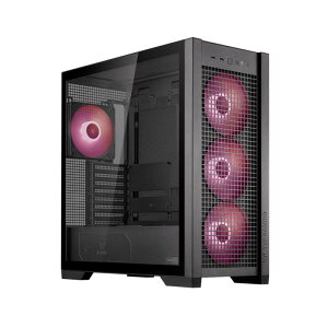 ASUS TUF GAMING GT302 ARGB BLACK BTF�}�U�[�{�[�h �Ή� �����K���X �~�h���^���[ EATX PC�P�[�X �� �i