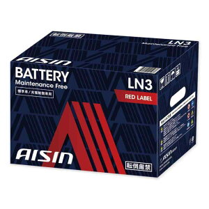 �A�C�V��(AISIN) �ԗp �o�b�e���[ LN3 �W����/�[�d����ԑΉ� RED LABEL BTRAZ-9EN0LN3L ��@�o�b�e���[