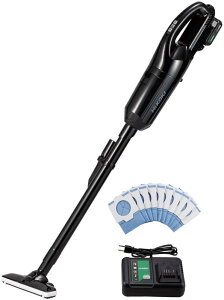 HiKOKI(�n�C�R�[�L) 10.8V �R�[�h���X �N���[�i�[ R12DPA ���p�b�N�� �|���@ �y��1.1kg �u���b�N �~�d�r�E�[�d��t R12DPA(BSB)