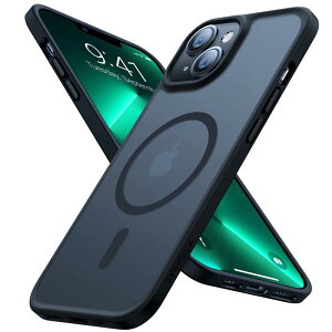 TORRAS iPhone13mini �p �P�[�X �y�ČR�i���ϋv���E������Magsafe�Ή��z������ �}�O�l�b�g���� ���C�����X�[�d �ϏՌ� �S�ʕی� ���΂݂Ȃ� �X�g���b�v�z�[���t�� �}�O�Z�[�t�Ή� �u���b�N Guardian-M