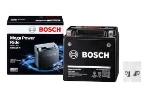 BOSCH (�{�b�V��)���K�E�p���[�E���C�h �t���[�d�� �o�C�N�p�o�b�e���[ RBTX14-N YTX14-BS