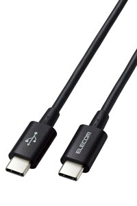 �G���R�� USB-C  USB-C �P�[�u�� 30cm 60W USB PD�Ή� �X���� �_�炩�� �f���ɋ��� USB2.0 �u���b�N �yiPhone 16 �V���[�Y �Ή����؍ρz MPA-CCYS03NBK