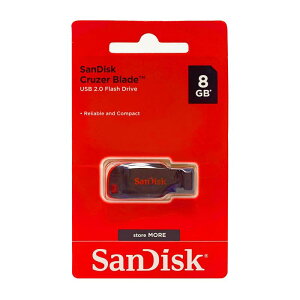 SanDisk Cruzer Blade �L���b�v���XUSB�t���b�V�������� SDCZ50-008G-B35