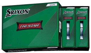 DUNLOP �_�����b�v �S���t�{�[�� SRIXON TRI-STAR 2022�N���f�� 1�_�[�X(12����) �z���C�g