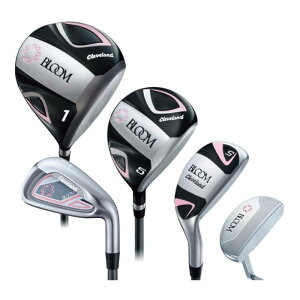 Cleveland GOLF(�N���[�u�����h�S���t) ���f�B�X �N���u�Z�b�g BLOOM �u���[�� �p�b�P�[�W�Z�b�g2022�N���f�� (8�{�Z�b�g�E�L���f�B�o�b�O�Ȃ�) �J�[�{�� �E �t���b�N�X:L
