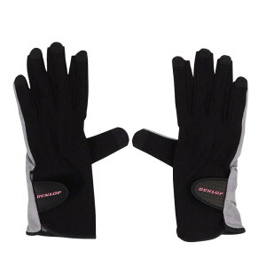 �_�����b�v(DUNLOP) �e�j�X �O���[�u ����Z�b�g �u���b�N M TGG0117W