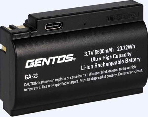 GENTOS(�W�F���g�X) LED �w�b�h���C�g USB�[�d�� �y���邳550~1500���[����/���p�_��7~15����/�㕔�F�����z ��p�[�d�r�܂��͒P3�`�d�r4�{ (�ʔ���) �g�p G�V���[�Y GH-201RG/GH-203RG/GH-280RG/GH