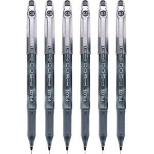 Pilot Precise P-500 �Q���C���N�{�[���y�� �ɍ� �u���b�N�C���N 6�{