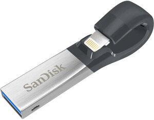 SanDisk iXpand Slim �t���b�V���h���C�u 32GB SDIX30N-032G-JKACN