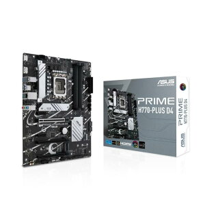 ASUS PRIME H770-PLUS D4 intel ��14�E13�E12���� CPU�Ή� LGA1700 H770 ���� DDR4 ATX �}�U�[�{�[�h/�i