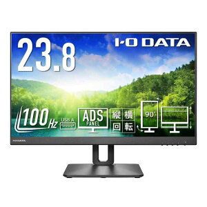 IODATA ���j�^�[ 23.8�C���` 100Hz �t��HD ADS�p�l�� �u���b�N(HDMI×2/ DisplayPort/��������/�c����]/VESA�Ή�/���[�J�[//���{���[�J�[) EX-D241SD-F
