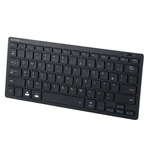 �G���R�� Bluetooth �}���`�y�A�����O �~�j�L�[�{�[�h �p���^�O���t�� �y�ʁE���^ 3�䓯���y�A�����O mac OS/iPad OS/Window OS�Ή� �u���b�N TK-FBP102BK/EC