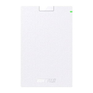 �o�b�t�@���[ BUFFALO USB3.2(Gen1)�Ή��|�[�^�u��HDD Type-C�P�[�u���t 2TB �z���C�g HD-PGAC2U3-WA