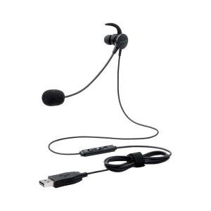 �G���R�� �w�b�h�Z�b�g �}�C�N�A�[���t USB �C���i�[�C���[ �L�� �Ў� �u���b�N HS-EP16UBK