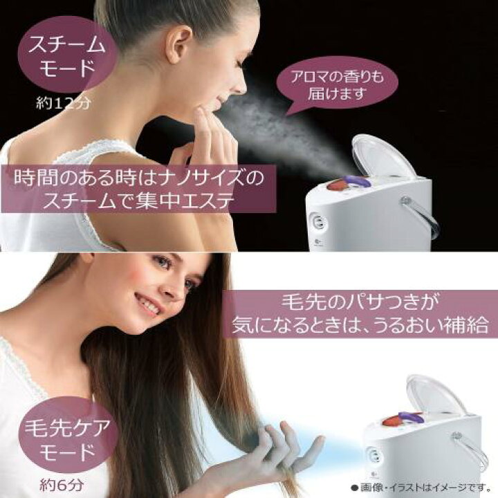 楽天市場】パナソニック スチーマー ナノケア 2Wayタイプ ピンク調 EH 