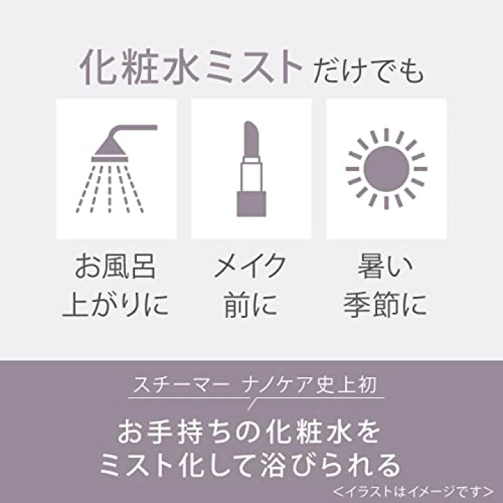 楽天市場】パナソニック スチーマー ナノケア 温冷・化粧水ミスト 