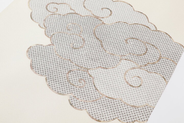 楽天市場】名古屋帯 帯反物 江戸友禅 染帯 瑞雲 雲 名古屋帯 帯 未  