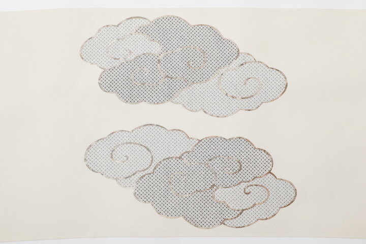 楽天市場】名古屋帯 帯反物 江戸友禅 染帯 瑞雲 雲 名古屋帯 帯 未  