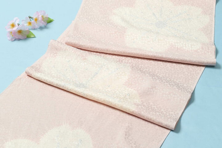 楽天市場】長襦袢 反物 正絹 さくら 桜 地紋 ピンク 加藤萬 京都 無双 