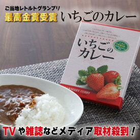 いちごのカレー 栃木県産 とちおとめ 苺 イチゴ 栃木限定 ご当地 栃木 日光 宇都宮 お土産 カレー レトルト スパイス ギフト 箱買い 有名 絶品 お取り寄せ