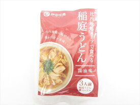 秋田味商　比内地鶏スープで食べる稲庭うどん　醤油味　3人前