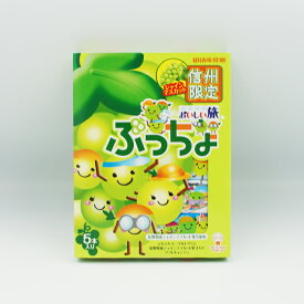 （送料込）信州限定 ぷっちょスティックシャインマスカット5本入（3個／5個／10個）（お土産 お菓子 おつまみ スナック菓子 ソフトキャンディー キャラメル）