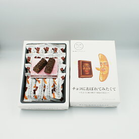 チョコにおぼれてみたくて16個箱入（信州長野のお土産 お菓子 洋菓子 柿の種チョコレートクッキー 夏季クール）
